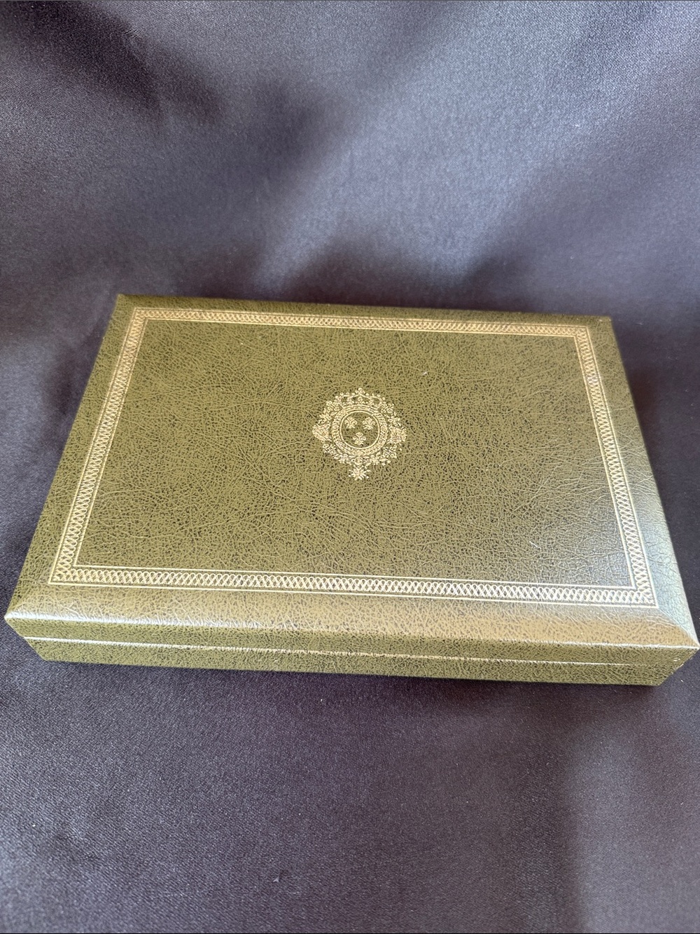 Vintage Swedish royal jewelry Box /official